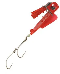 Pro-Troll Roto Chip – Taille 1 Rouge 1/2&Prime; de large avec Echip pour appâts de 2 à 2 1/2&Prime;