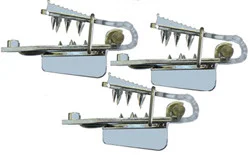 Pro-Troll Roto Chip Head – #5a Chrome 3/4&Prime; Wide Pack Of 3, Avec Echip – Non monté