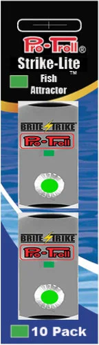 Pro-Troll Strike-Lite Adhesive LED Lights (Vert – 10 pk)