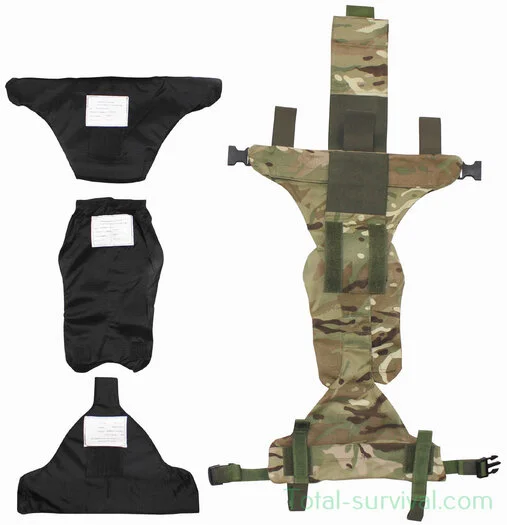 Protection pelvienne de niveau 2 de lármée britanique Osprey Body Armor avec rembourrage d’armure souple