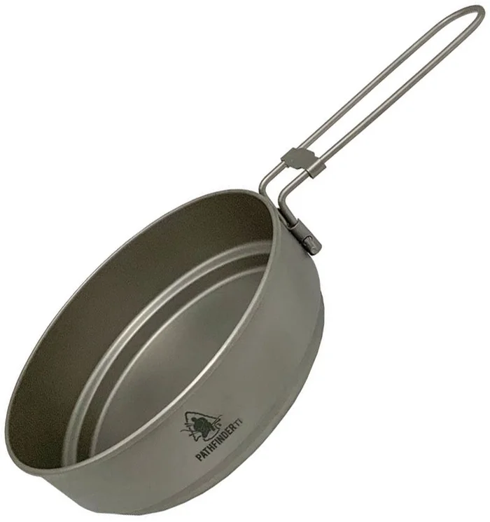 PTH204 – PATHFINDER Poele Titane Pliante 13cm