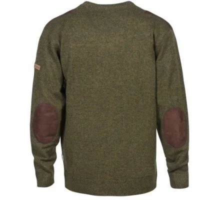 Pull de chasse col rond broderie Cerf Percussion – Image 2