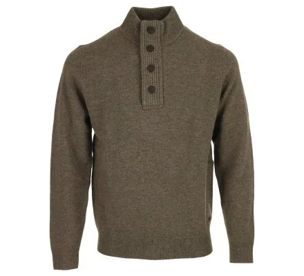 Pull Essential Patch marron BARBOUR