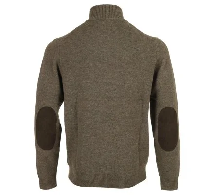 Pull Essential Patch marron BARBOUR – Image 2