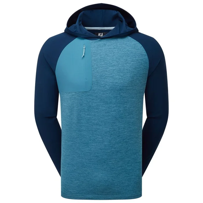 Pull Footjoy Thermoseries Pullover Hoodie Navy Slate
