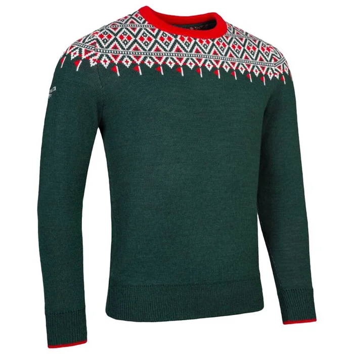 Pull Glenmuir g.Nicolas Tartan Green White Garnet