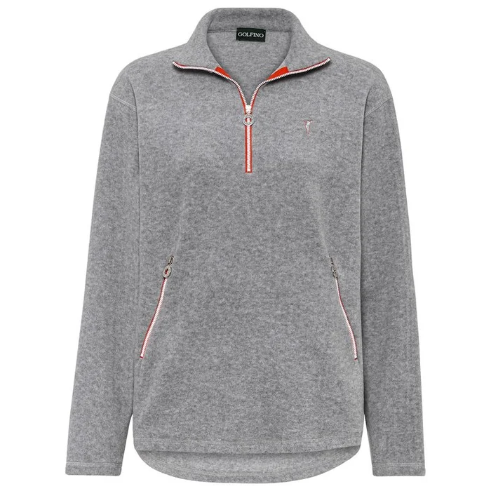 Pull Golfino Norwegian Pitch Sweat Light Marled Grey