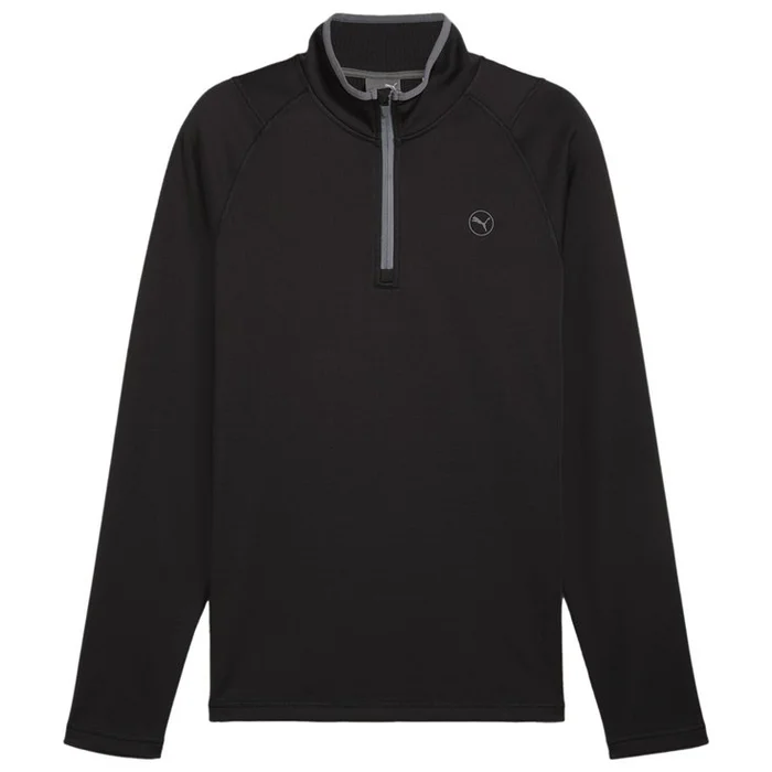 Pull Puma Golf Waffle Fleece 1/4 Zip Puma Black