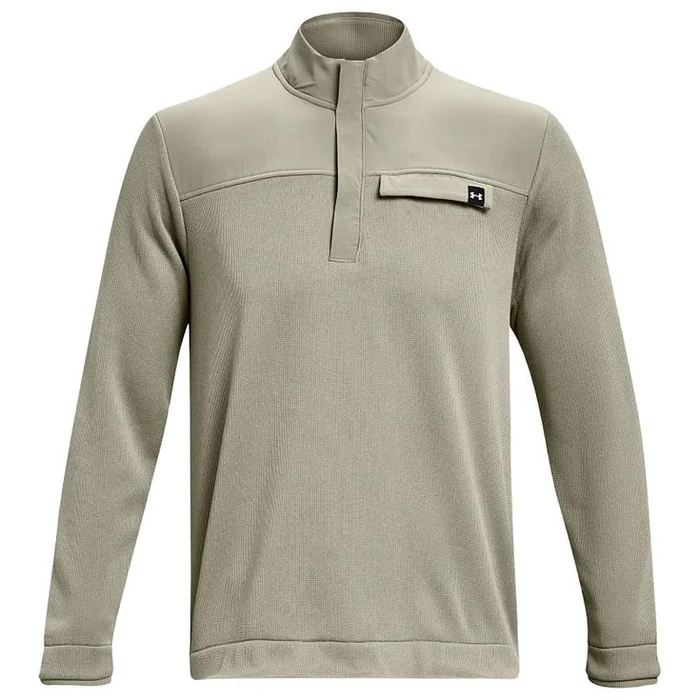 Pull Under Armour Storm Sweaterfleece Half Zip Grove Green White