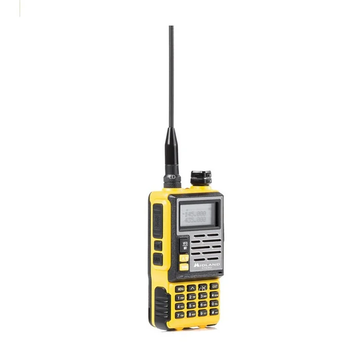 Radio Amateur Midland Bi Bande VHF /UHF Jaune CT-690