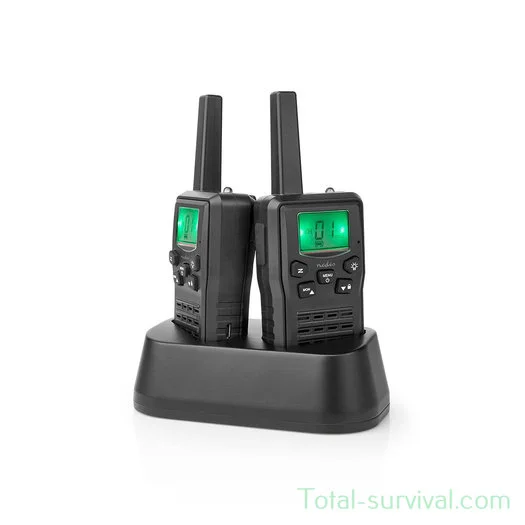 Radio bidirectionnelle de communication Nedis TK1010 PTT / VOX, jusqu’à 10 km