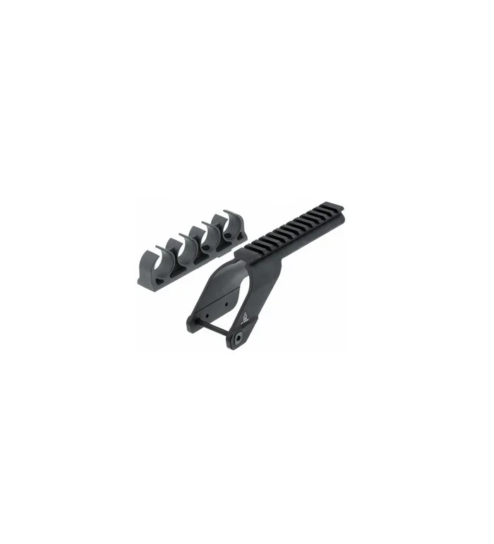 Rail Picatinny et porte cartouches pour Maverick 88 / Mossberg 500 – 590 – UTG