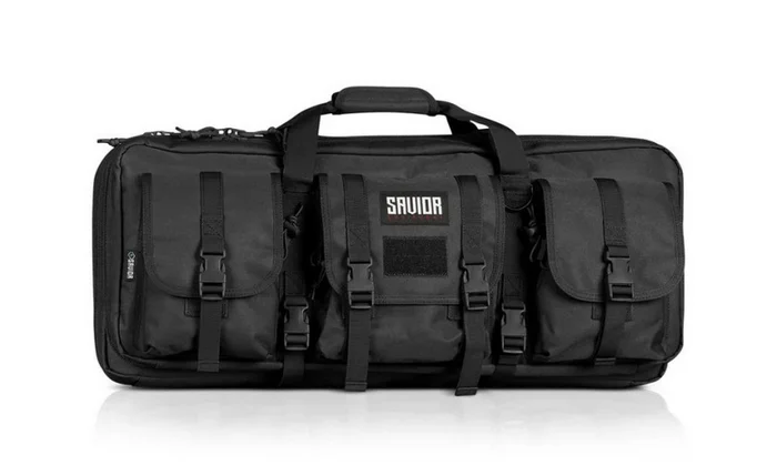 RB-2812DG-V1-BK – Savior American Classic Shorty Double 28&Prime; Black