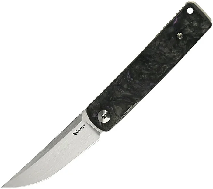 Reate Knives Bushido Carbon Dark Matter Purple