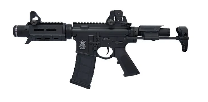 REPLIQUE LONGUE 6MM B4 PDW EBB NOIR