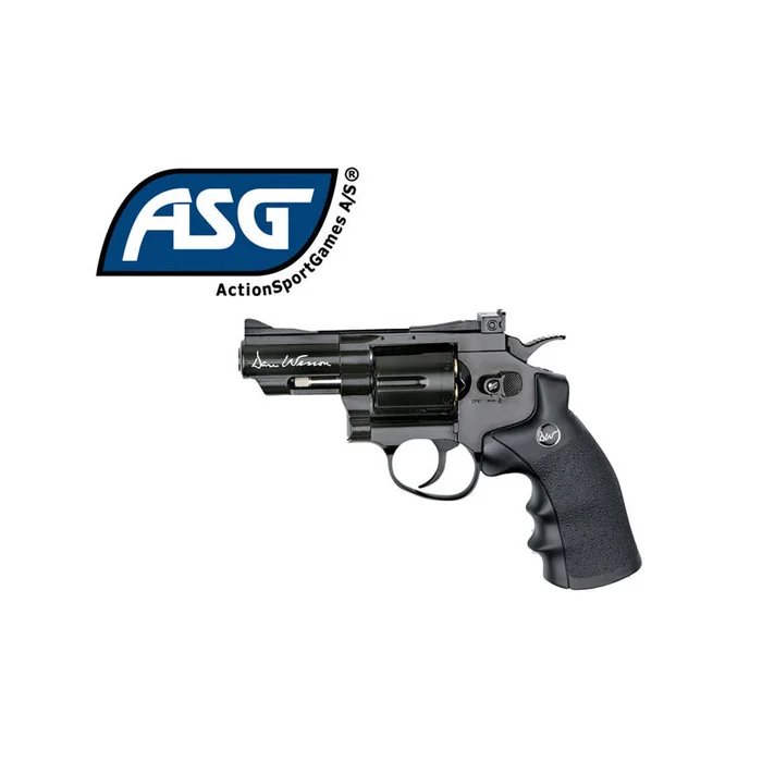 REVOLVER CO2 DAN WESSON 2.5 POUCES NOIR