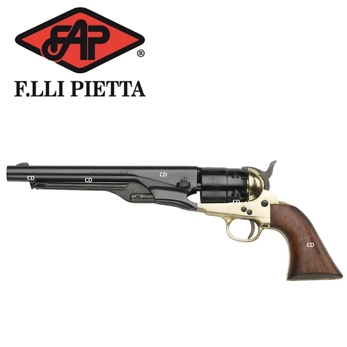 Révolver Pietta 1860 Army Laiton Calibre 44
