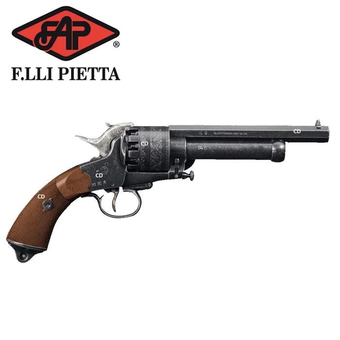 Révolver Pietta 1862 Le Mat Navy Old West Calibre 44