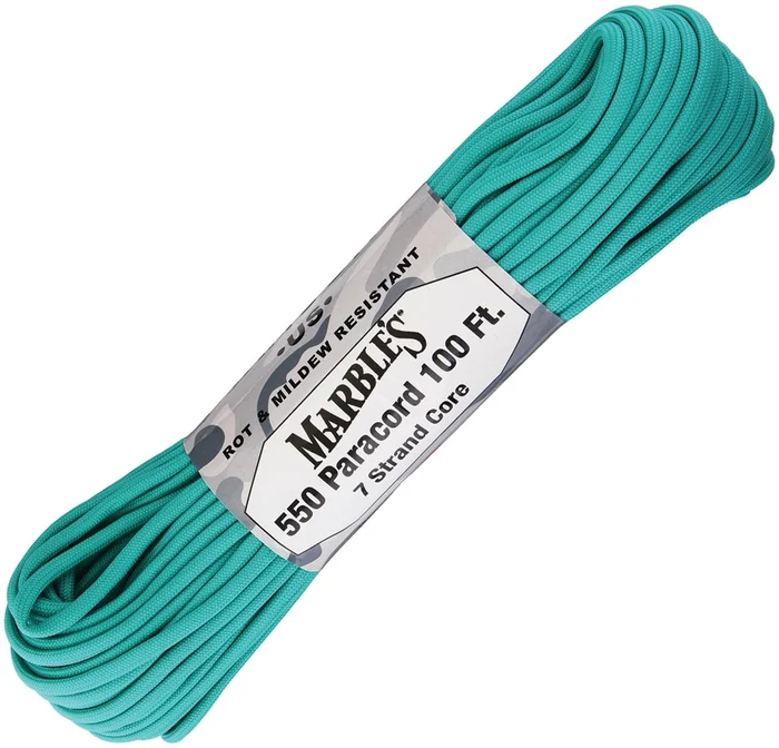 RG015H – PARACHUTE CORD Paracord Teal fagot de 30m
