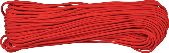 RG1011H – PARACHUTE CORD Paracord Rouge 30m