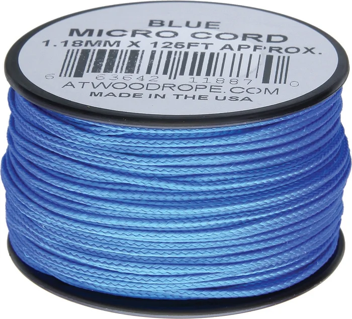RG1268 – Micro Paracord Bleue 38 m