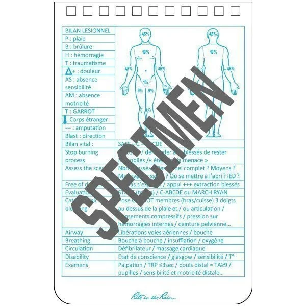 RITR-PS-498 – Calepin secouriste