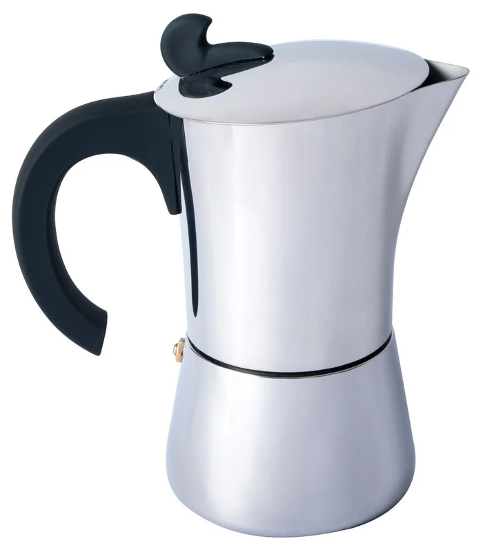 RL633011 – BASIC NATURE Espresso Cafetière &lsquo;Stainless Steel&rsquo; 4 tasses