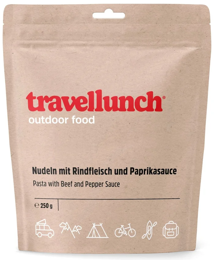 RL771065 – Travellunch Boeuf à la hongroise et pates 250g x10 Repas