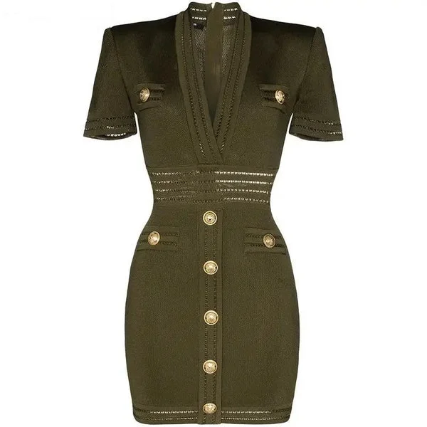 Robe treillis femme