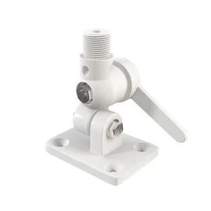 Rotule nylon crantée, double articulation