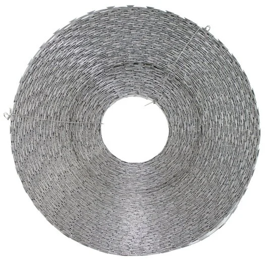 Rouleau de fil de fer barbelé MFH, métal galvanisé, 120 mètres