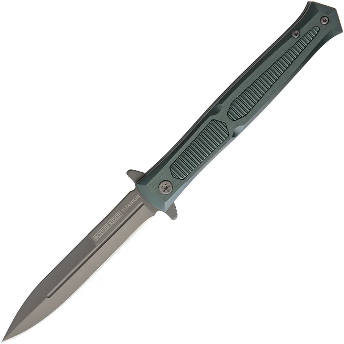 RR1858 Rough Rider Stiletto Linerlock Green