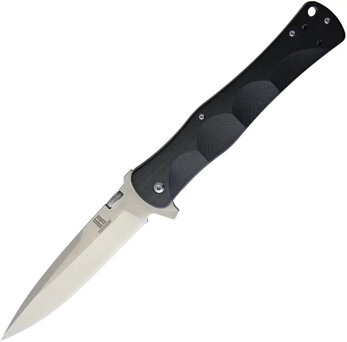 RR1871 – Rough Rider Large Linerlock Black G10