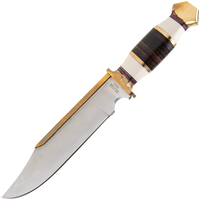 RR2166 – Rough Rider Brass Bowie