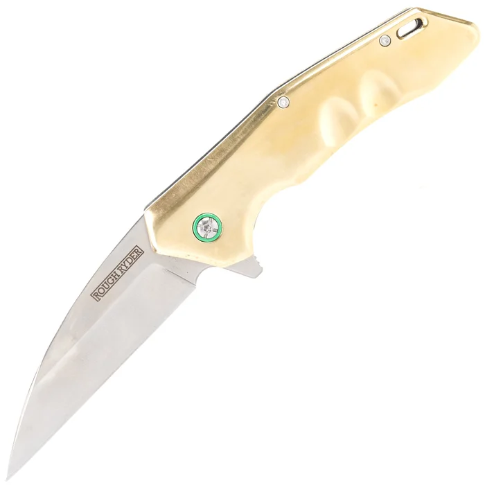 RR2179 – Rough Rider Brass Linerlock