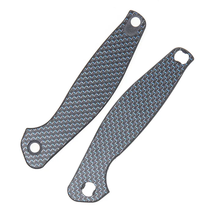 RS1124GC – Real Steel Plaquettes carbone Bleu laminé pour E771