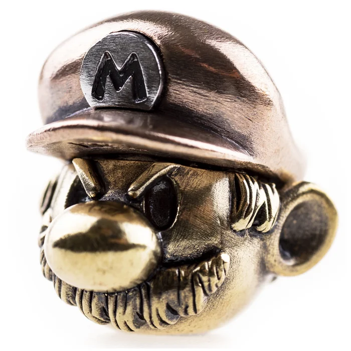 RUSB15- RussBead Super Mario Argent ,Cuivre et Laiton