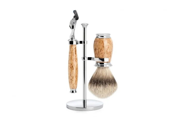 S091H55F SET 3 P. MUHLE PURIST BOULEAU FUSION PUR ARGENTE