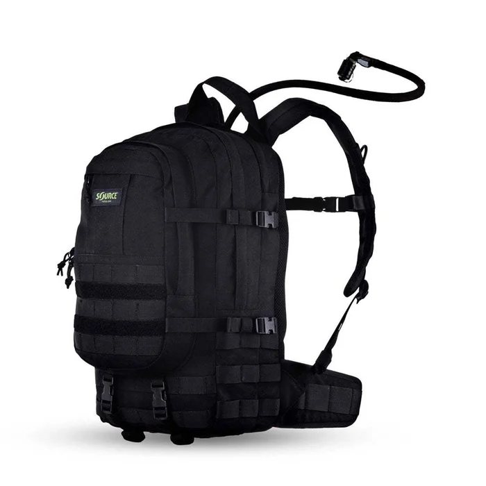 Sac à dos Assault + poche hydratation – 20L – Noir