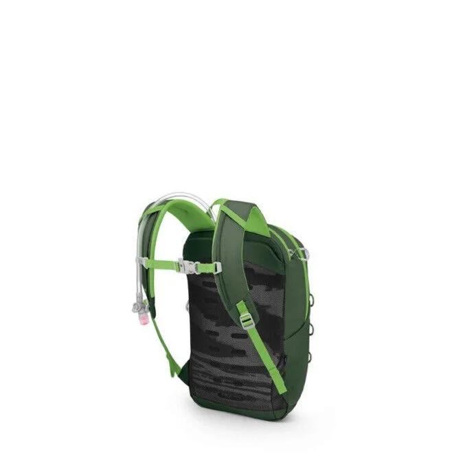 Sac a dos d’hydratation de randonnee enfant Osprey JET 12 – Vert Canope – Image 2