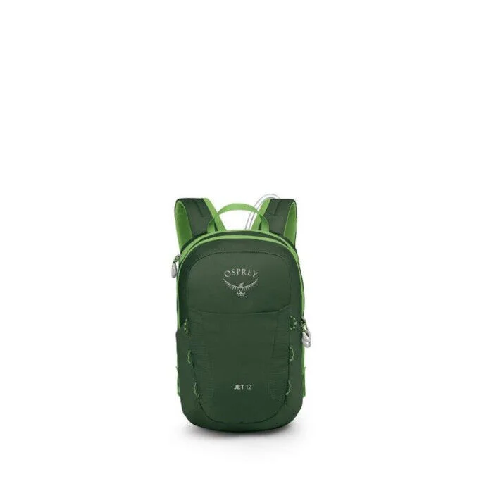 Sac a dos d’hydratation de randonnee enfant Osprey JET 12 – Vert Canope – Image 3