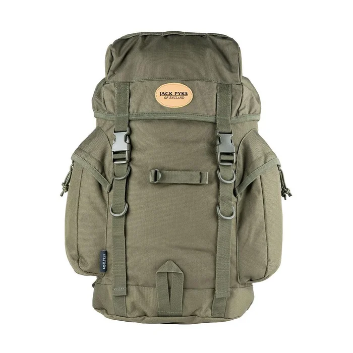 Sac à Dos de Chasse Jack Pyke 25L Vert – Résistant et Fonctionnel – Confort et Organisation Optimale