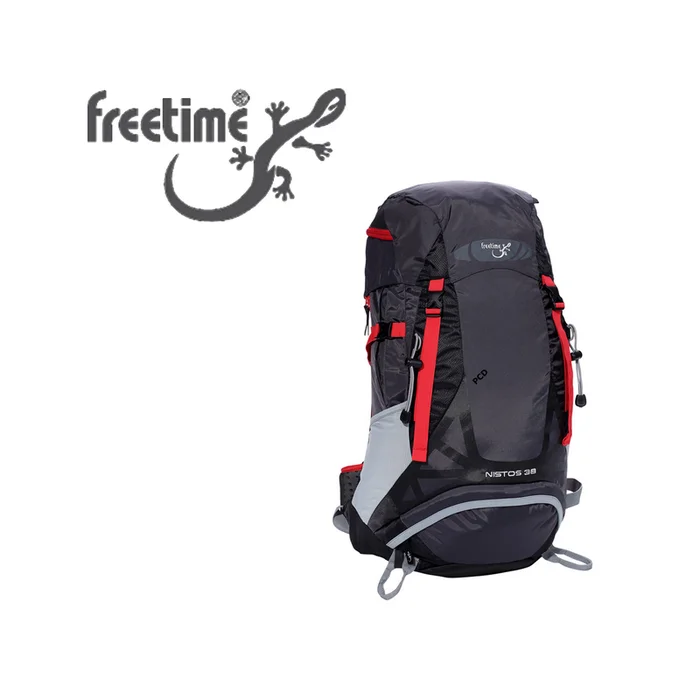 SAC A DOS DE RANDONNEE FREETIME NISTOS 38L NOIR