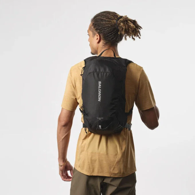 Sac a dos de randonnee Salomon TRAILBLAZER 10 BLACK/ALLOY – Image 4