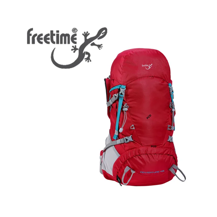 SAC A DOS RANDONNEE FREETIME ADVENTURE 45L ROUGE