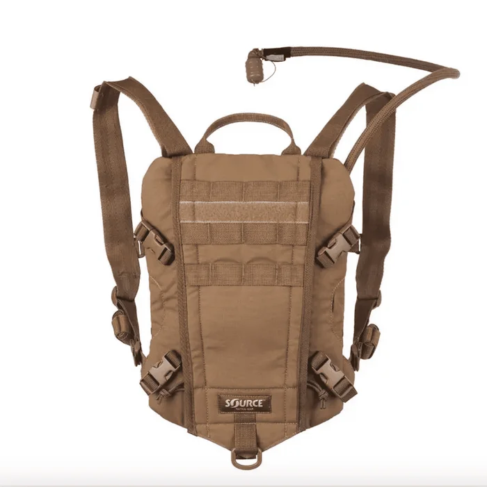 Sac à dos/sac MOLLE d’hydratation Low profile Rider – 3L – Coyote