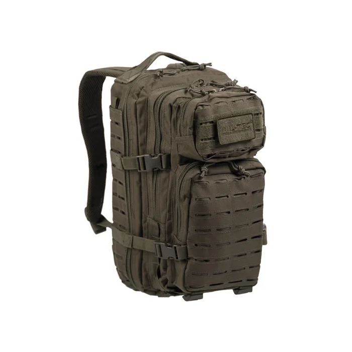 SAC À DOS US ASS.PACK LASER CUT PETIT VERT ARMEE – 20 Litres
