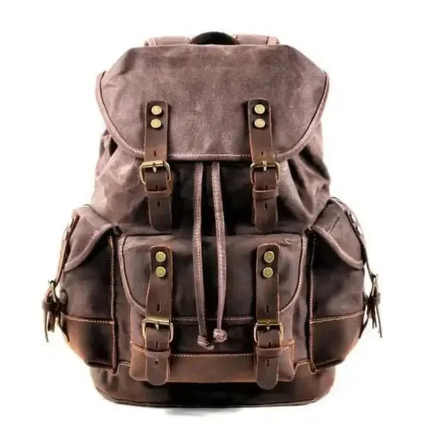 Sac à dos vintage homme militaire