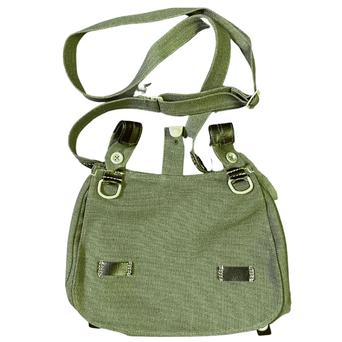 Sac à Pain Vert Allemand Avec Sangle – WW2