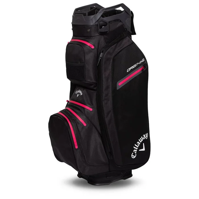 Sac chariot série Callaway Golf ORG 14 HD Black Charcoal Pink